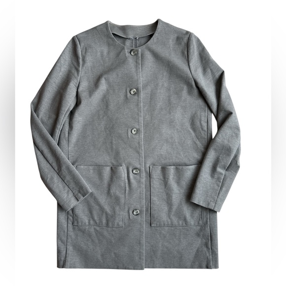 Kit and Ace Jackets & Blazers - Kit And Ace Light Grey Cardigan Front Pockets Stretchy GUC Size S/M